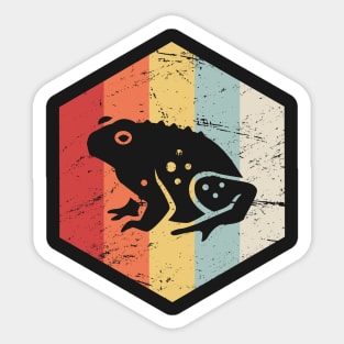 Retro 70s Toad Sticker